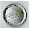 Image 1 : Columbian Exposition, Chicago, 1892-93. 45mm Aluminum medal featuring Landing of Columbus and aerial