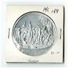 Image 1 : Columbian Exposition, Chicago, 1893. 39mm Aluminum medal featuring Landing of Columbus and facts abo