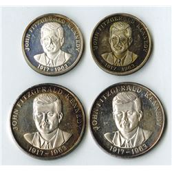 John F. Kennedy Silver Rounds.