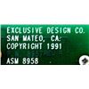 Image 2 : EXCLUSIVE DESIGN ASM-8958 P/N 8957 REV A BOARD