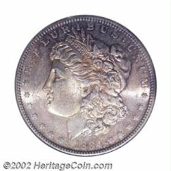 1884-S S$1 MS63 ANACS. The 1884-S is one of the legendary condition rarities in the Morgan Dollar se