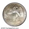 Image 2 : 1925 50C Stone Mountain MS67 PCGS. Stone Mountain Commems usually don't come as pristine as the Supe