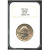 Image 1 : 1927 50C Vermont MS65 NGC. Well struck with few imperfections and slightly uneven olive patina.From.