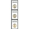 Image 1 : 1951 SET Washington-Carver PDS Set MS65 ANACS. All three Gems are lustrous and have matching light c