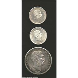 1883 25C Quarter AU50 Cleaned Uncertified, Breen-8033, the first 8 in the date is clearly repunched.