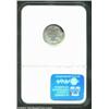 Image 4 : 1890 10C Dime--Straight Clip at 10 o'clock, Curved Clip at 4 o'clock--AU55 NGC. The clips are as des