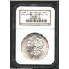 Image 1 : 1888-O S$1 Morgan Dollar--Rotated Reverse--MS63 NGC. VAM-9. Top 100 Variety. The arrows and arrow sh