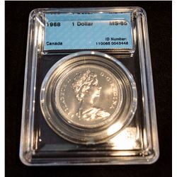 1968 Canada 1 Dollar - CCCS MS-65