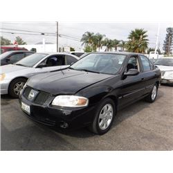 06 Nissan Sentra 4dr Sedan (1.8L I4 5M) - T - `DRIVE