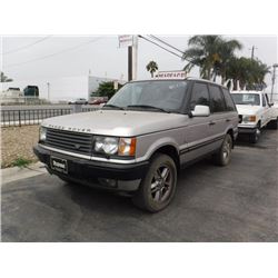 01 Land Rover Range Rover 4WD 4dr SUV - T - `DRIVE