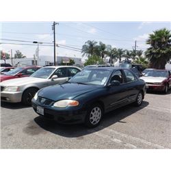 00 Hyundai Elantra 4 Dr  Sedan - T - `DRIVE