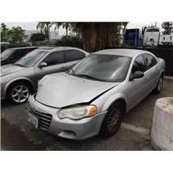04 Chrysler Sebring 4dr Sedan - T - DRIVE-BD