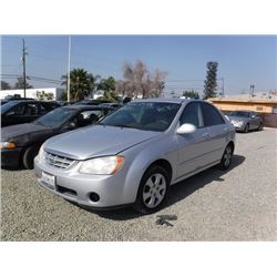 06 Kia Spectra 4dr Sedan (2L I4 5M) - T - DRIVE MC HG