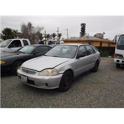 00 Honda Civic 4 Dr  Sedan - T - DRIVE MC HG