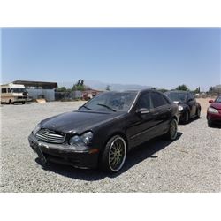 01 Mercedes-Benz C-Class 4dr Sedan - T - NR