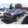 Image 4 : 03 Honda Accord 4dr Sedan - ADT - RUN-BD
