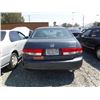 Image 5 : 03 Honda Accord 4dr Sedan - ADT - RUN-BD