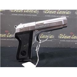 TITAN II 380 FRATELLI TANFAGIO PISTOL, HOLSTER. STAINLESS, ITALY, S/N: EB22039 (print sequence:) 19 