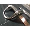 Image 4 : STAINLESS STEEL SWORD W/ SCABBARD, CHINA