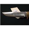 Image 3 : WILD WEST BOWIE KNIFE #2 "WYATT ERP" - STAINLESS STEEL