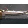 Image 6 : WILD WEST BOWIE KNIFE #5 "KIT CARSON" - STAINLESS STEEL