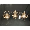 Image 1 : SILVER PLATE TEA PITCHERS, QTY=3X THE MONEY