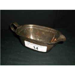 REED & BARTON SILVER PLATE GRAVY BOAT