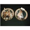 Image 1 : LOT: 2 RECO INTERNATIONAL PLATES: ROSE DUET & TIME FOR DREAMS