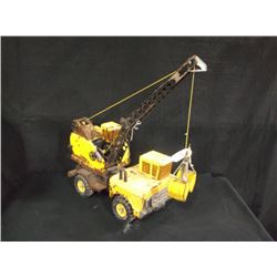 TONKA DRAG LINE LOADER METAL TOY