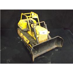 TONKA TURBO DIESEL BULL DOZER METAL TOY