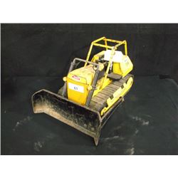 TONKA TURBO DIESEL BULL DOZER METAL TOY