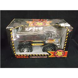 TONKA SILVER 25 YEAR EDITION MIGHTY DUMP TRUCK, IN BOX