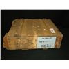 Image 1 : SEALED WOOD CRATE OF AMMO: 7.62MMX54R, 19.5KG