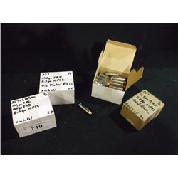 BOXES: .357 MIXED GR HOLLOW POINT, MIXED QTY, QTY=4X THE MONEY