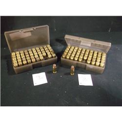 POLY CASES: .45 ACP 230 GR HOLLOW POINT, 50 COUNT, QTY=2X THE MONEY
