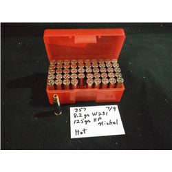 POLLY CASE: .357 MAG 8.2 GR 125 GR HOLLOW POINT NICKEL, 50 COUNT