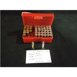 POLY CASE: .357 MAG 5.5 GR 125 GR FML ROUND NOSE, 44 COUNT