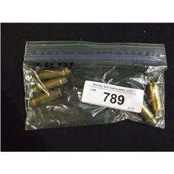 BAG: 5 SPENT BRASS, 7.62X39