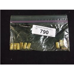 BAG: 10 SPENT BRASS, 32 AUTO