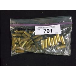 BAG: 28 SPENT BRASS, 32 S&W