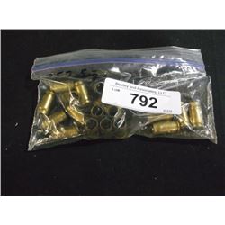 BAG: 19 SPENT BRASS, .357 MAG