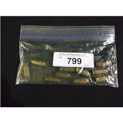 BAG: 10 SPENT BRASS, UNKNOWN