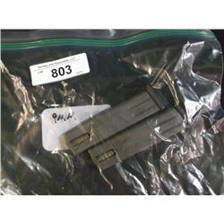 BAG: 2 MILITARY 9MM CLIPS