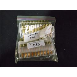 4 POLY ORGANIZERS: 7.62X39 SKS ROUNDS, 40 COUNT