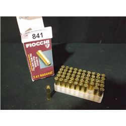 BOX: FIOCCHI 7.62 NAGANT FMJ BLINDATA 98 GR, 50 COUNT