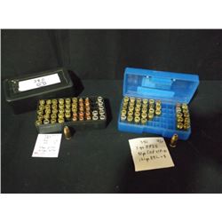 CASES: 380 3 GR HP 38 90 GR JHP XTP+30, 121 GR RNL8 & 380 90 GR XTP 147 GR XTP