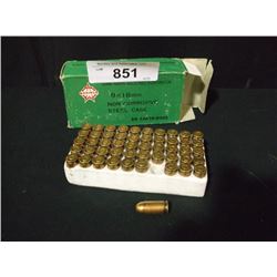 BOX: NORINCO 9X18MM, 50 COUNT