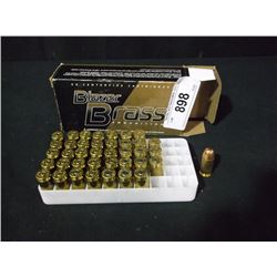 BOX: BLAZER BRASS 45 AUTO 230 GR FMJ, 50 COUNT