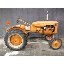 1940 ALLIS-CHALMERS "B", 1 ROW CULTIVATOR /TRACTOR WITH HYDRAULICS, 6 VDC SYSTEM (print sequence:) 1