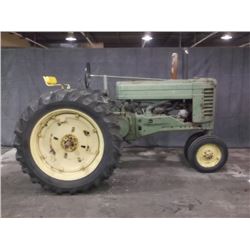 1952 JOHN DEERE "A" ROW TRACTOR WITH 3 POINT, NEW MUFFLER, RECONDITIONED RADIATOR (print sequence:) 